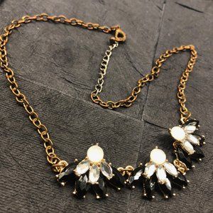 Jeweled Flower Necklace
